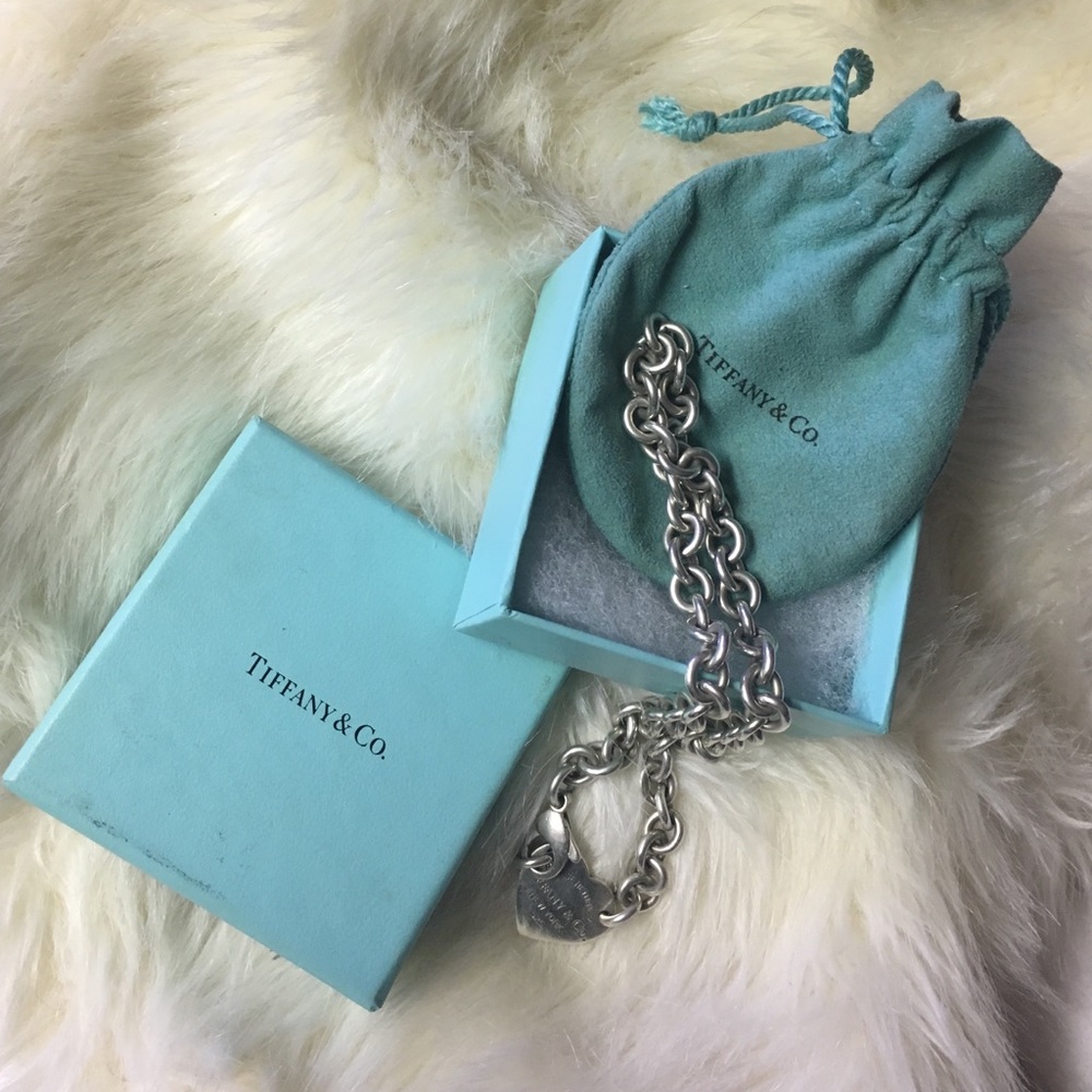 Tiffany & Co. heart tag necklace